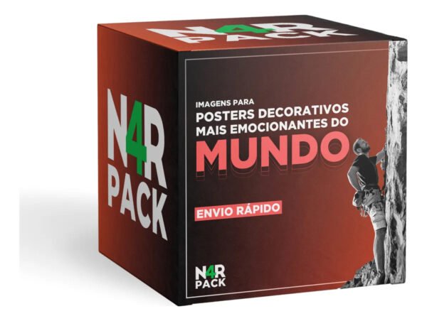 Pack com 7 Imagens Para Posters E Quadros Decorativos Artes Jpeg
