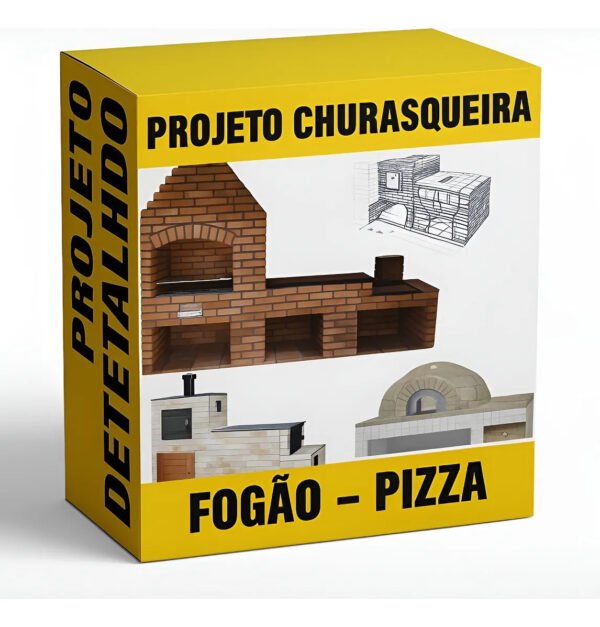Projetos De Churrasqueiras – Fogão A Lenha E Forno Pizza