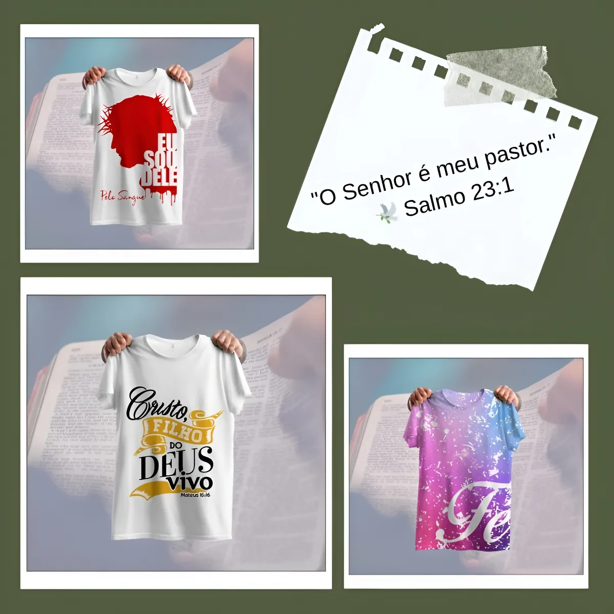 Pack +300 Artes Gospel Para Camisetas | Sublimação Cristã