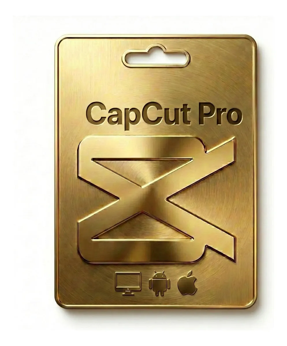 Pack Capcut Pro 1 Mês + Brinde
