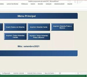 Modelo Holerite Comprovante De Renda Editável