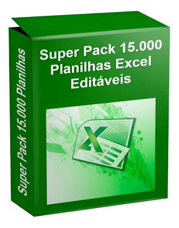 Super Pack 15.000 Planilhas Excel Editáveis