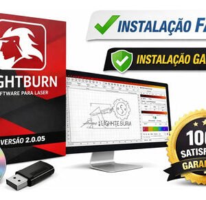 Lightburn 2.0.05. ultima Versão Fácil Instalação + Bonus