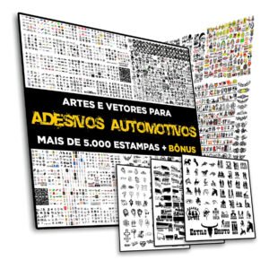 5.000 Artes E Vetores Para Adesivos Automotivos