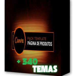 Sites No Canva + 340 Modelos 100% Editaveis + Drop Bônus