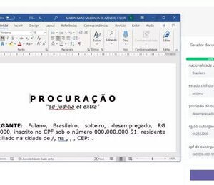 Gerador De Petições Automáticas - Software Jurídico