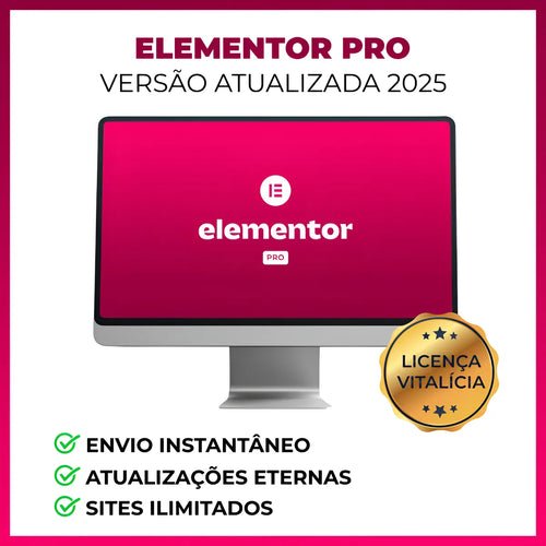 Plugin Elementor Pro – Licença Vitalícia
