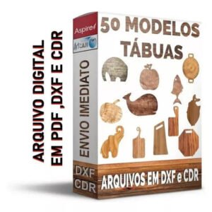 Molde Gabarito Para Corte Madeira 50 Tabuas Diferenciadas