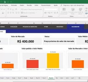 Planilha de Avaliação De Imóveis Em Excel