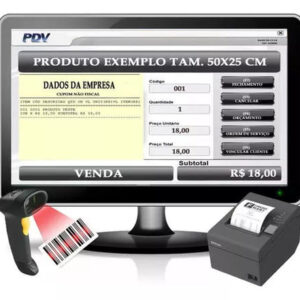 Sistema Pdv Controle De Mesas, Comandas C/ Recurso Mobile