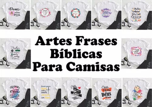 Kit Estampa Evangélicas E Frases Motivacionais + 120 Arquivo