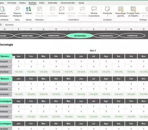 Planilha De Planejamento Estratégico Em Excel
