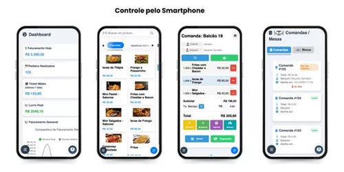 Sistema Controle De Caixa Estoque Padarias Bares Comanda