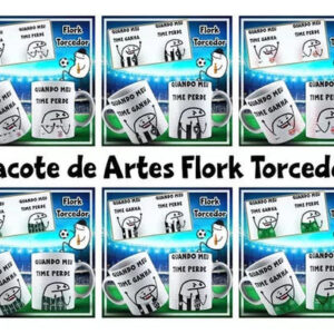 Artes Digitais Times de Futebol Flork Bento 2.3 10 anos Digital