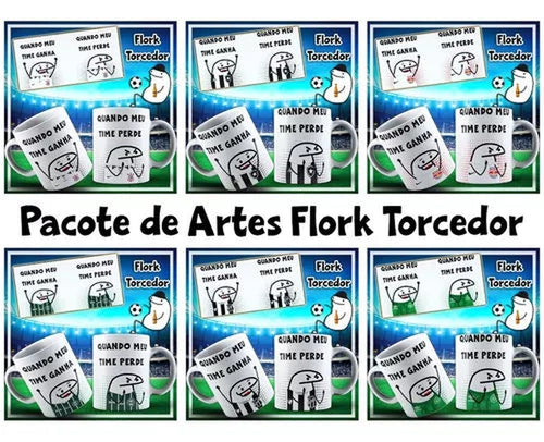Artes Digitais Times de Futebol Flork Bento 2.3 10 anos Digital