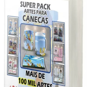 Super Pack Artes Prontas Para Canecas + Mockups Editaveis
