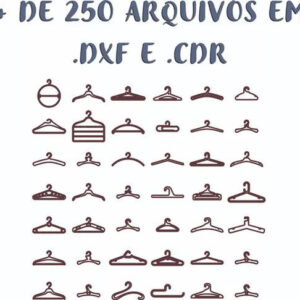 Arte Digital Cabides Porta Laços Passa Fitaa Laser Router Cnc