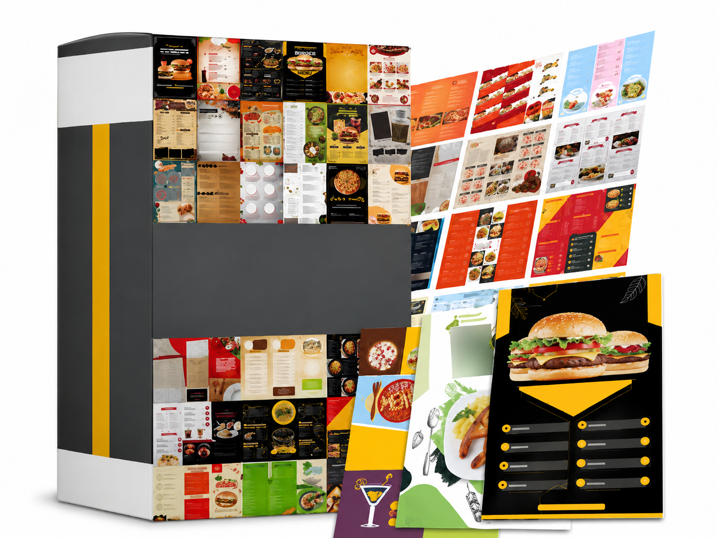 Pack De Cardápios Editáveis Canva