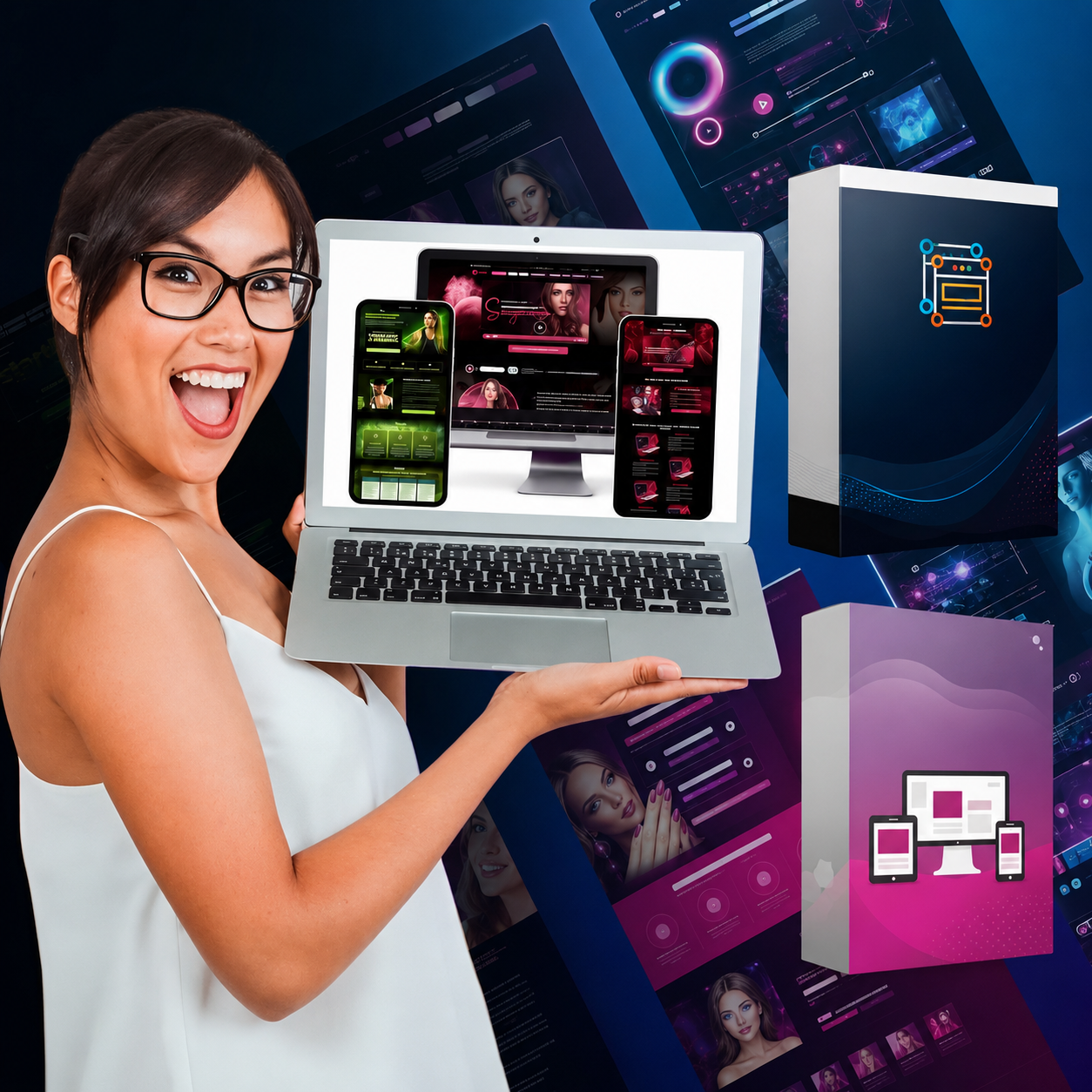 Pack Landing Pages Templates Elementor Wordpress + 2 Bônus