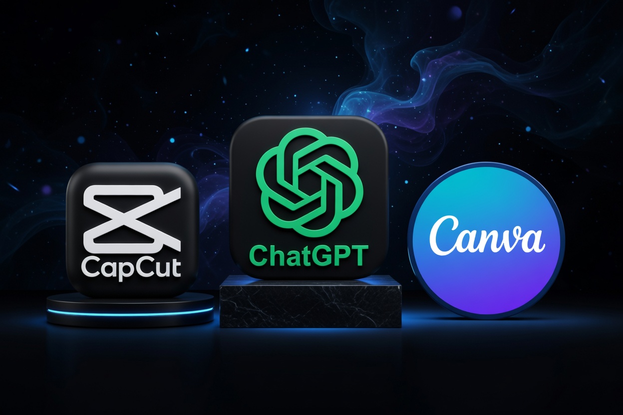 CapCut + Canva + ChatGPT Pack 1 Ano Envio Imediato Online