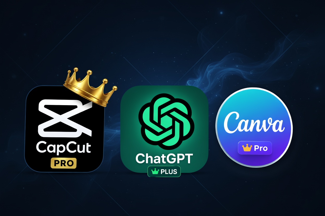 CapCut Canva ChatGPT Premium 12 Meses Liberação Rápida
