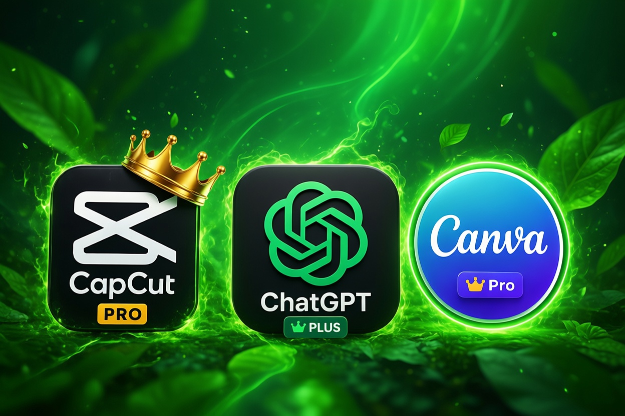 CapCut Canva ChatGPT 12 Meses Completo Entrega Digital Imediata