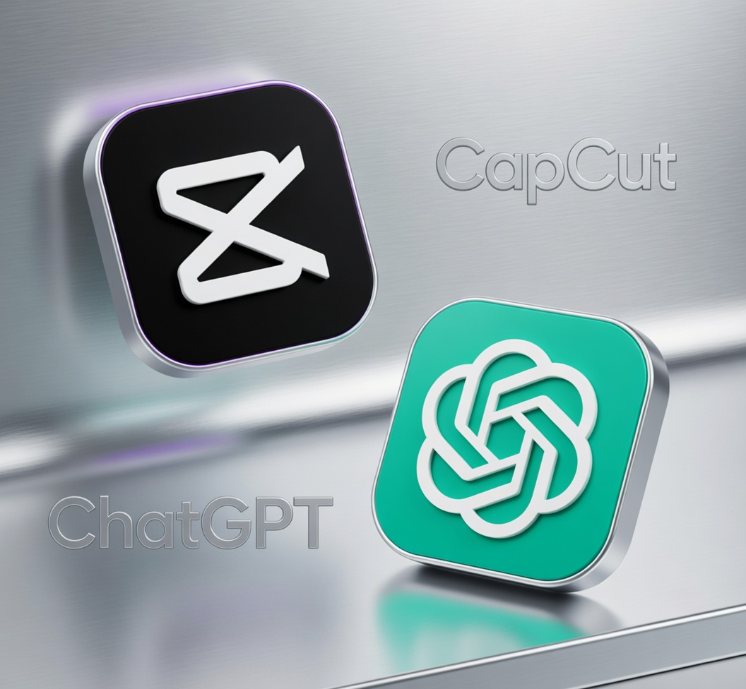 CapCut + ChatGPT 12 Meses Crie Vídeos e Textos Rápido