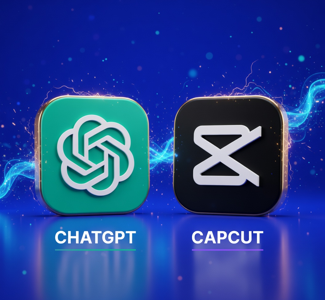 CapCut + ChatGPT 12 Meses Criar Vídeos e Copy Viral