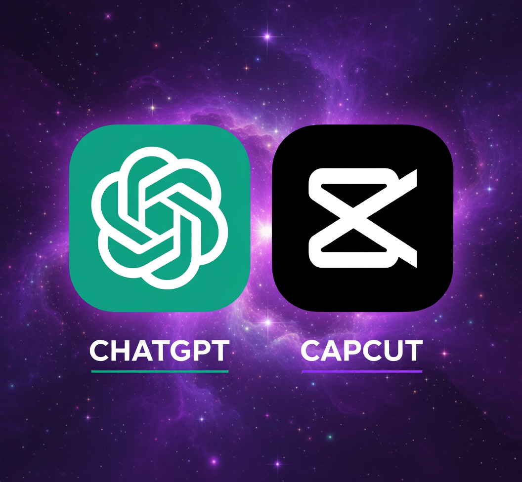 CapCut ChatGPT 1 Ano Produza Conteúdo em Minutos