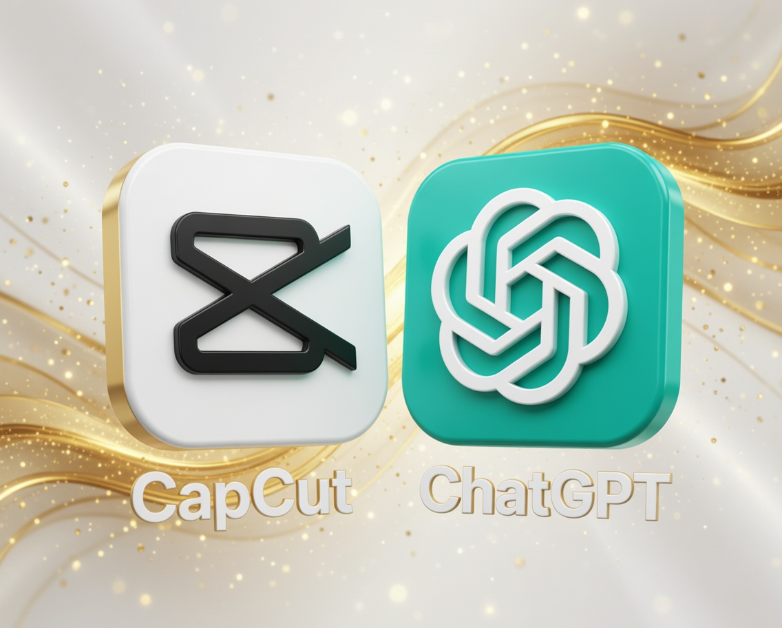 CapCut + ChatGPT 12 Meses Edição + IA Completo Rápido