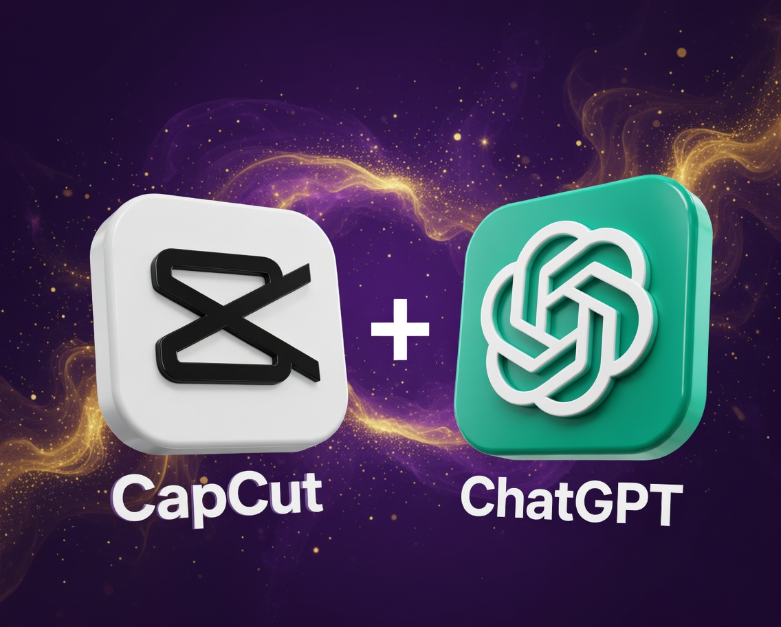 CapCut ChatGPT 1 Ano Criar Vídeos e Textos Sem Complicar