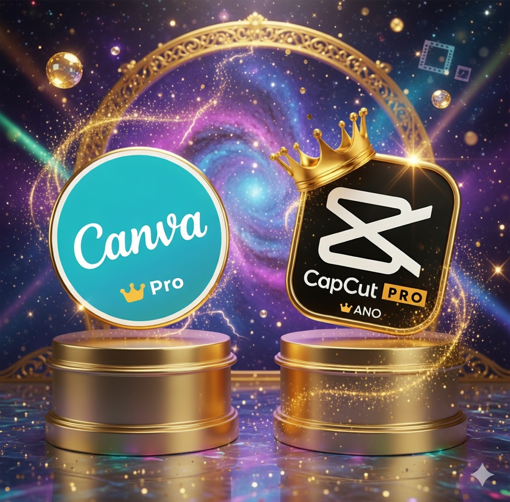 Canva CapCut 1 Ano Criar Posts e Vídeos Sem Complicar