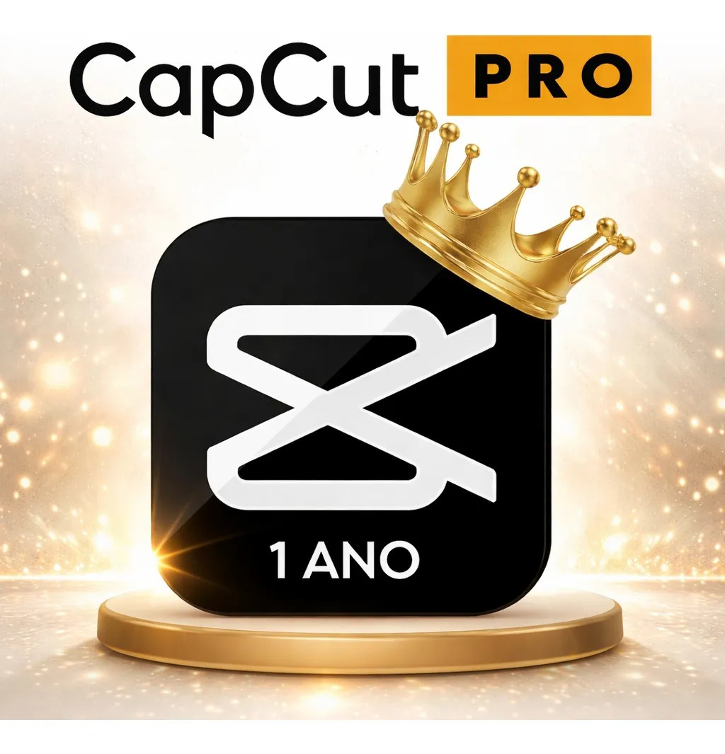 Pack CapCut Pro 12 Meses + Canva Pro + Mega Pack + Suporte